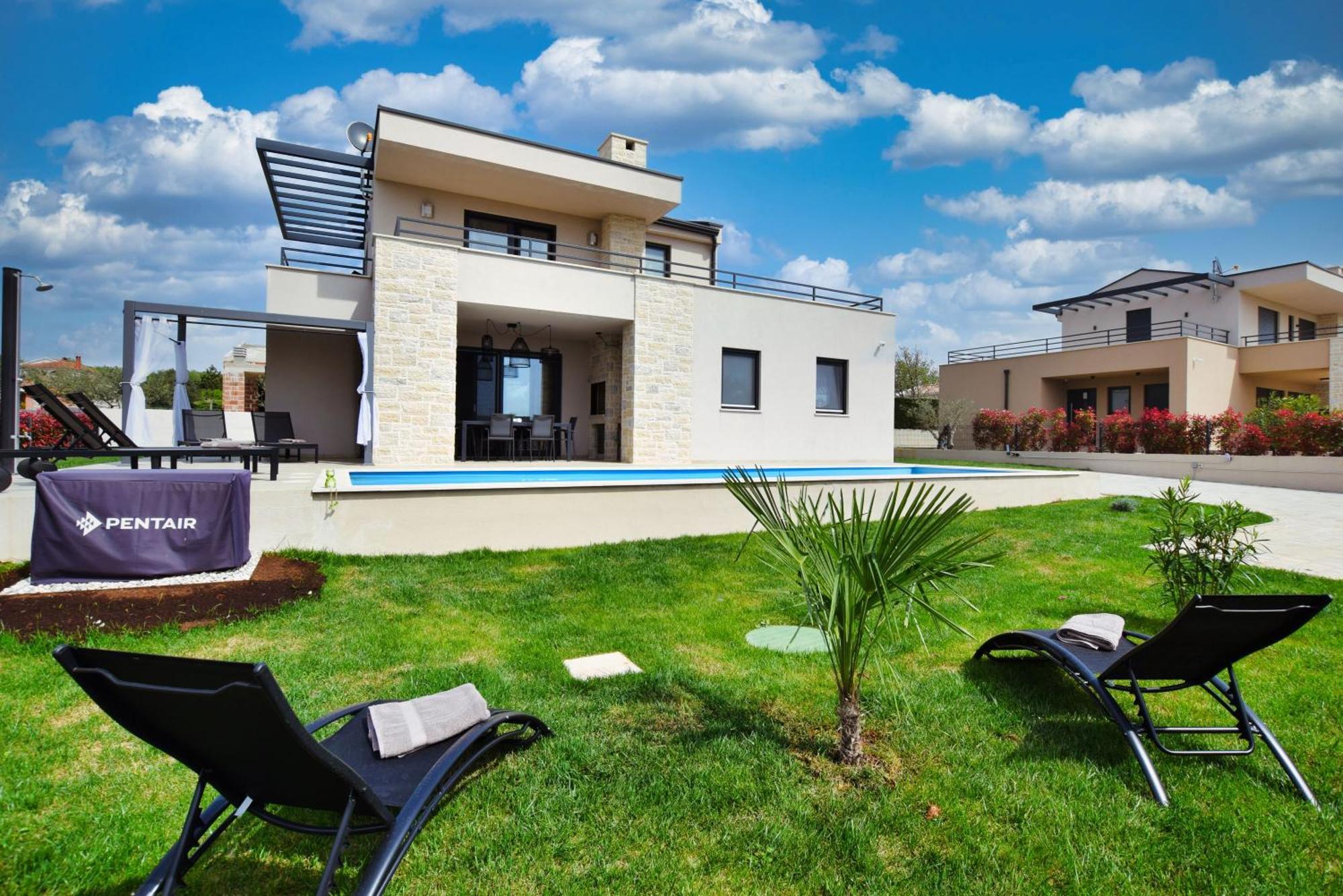 Villa Oskar Istrien Sveti Lovreč Pazenatički 外观 照片